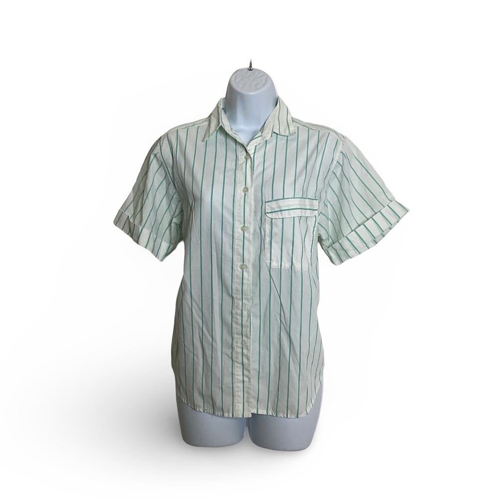 Favorites Striped Button Down